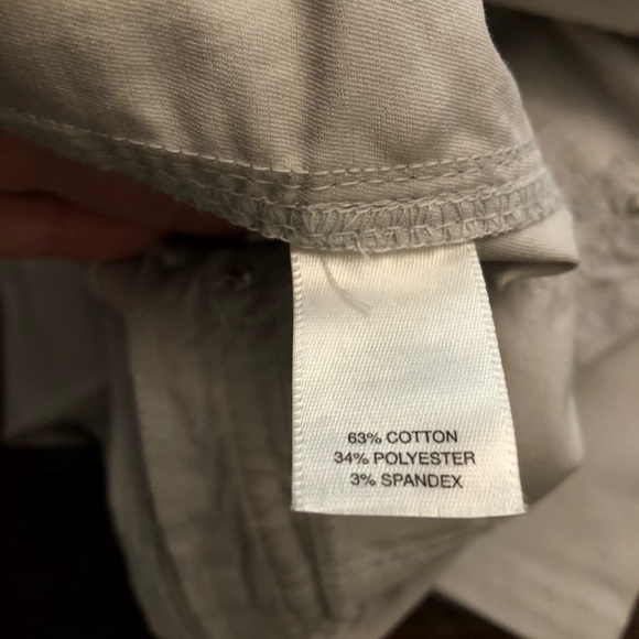 WHBM Silver Cropped Pants - Picture 13 of 16